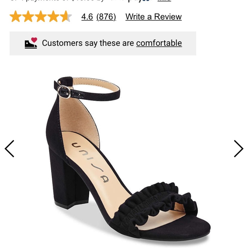 Unisa diara sandal platform heels